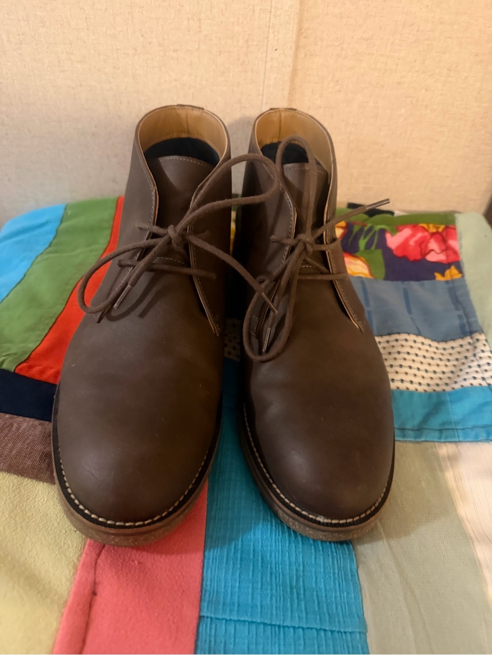 Dockers Brown Men's Chukka Lace-Up Boots